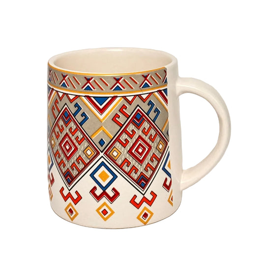 Folk Fusion Ceramic Mug