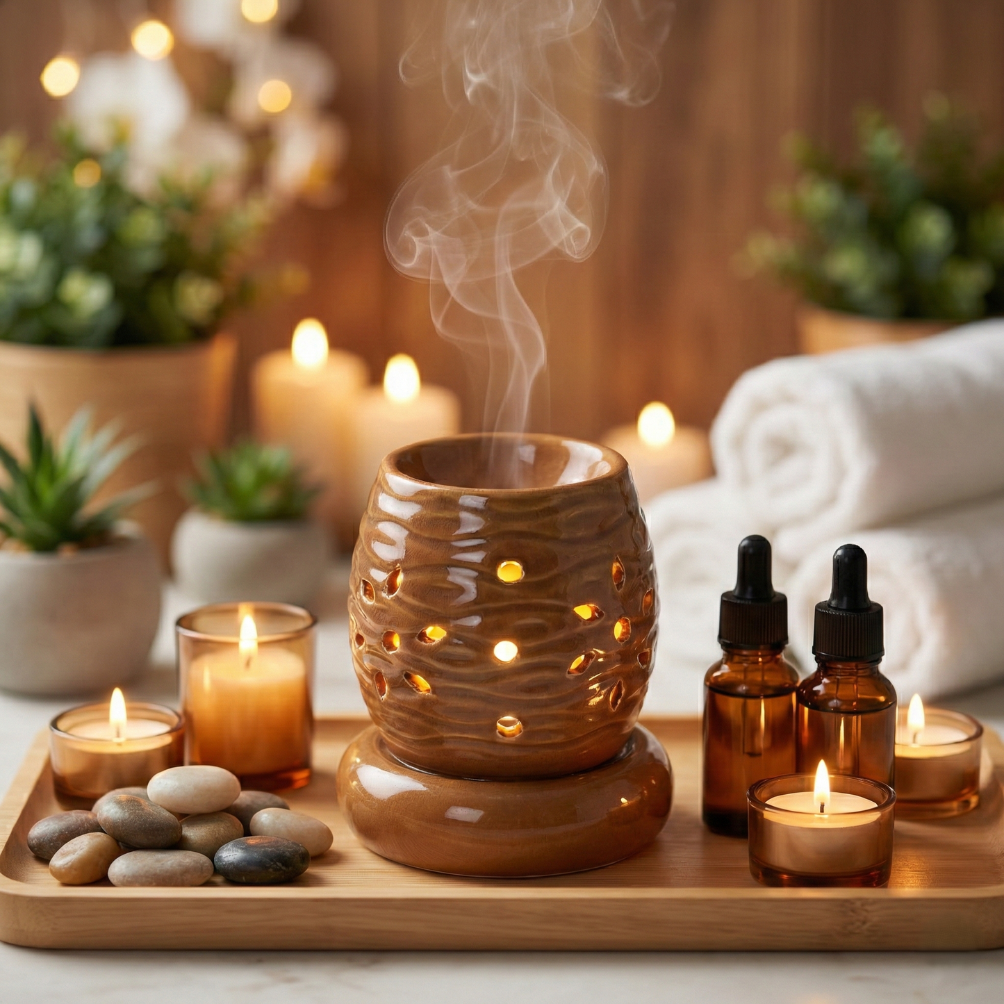 Premium Ceramic Electric Aroma Diffuser