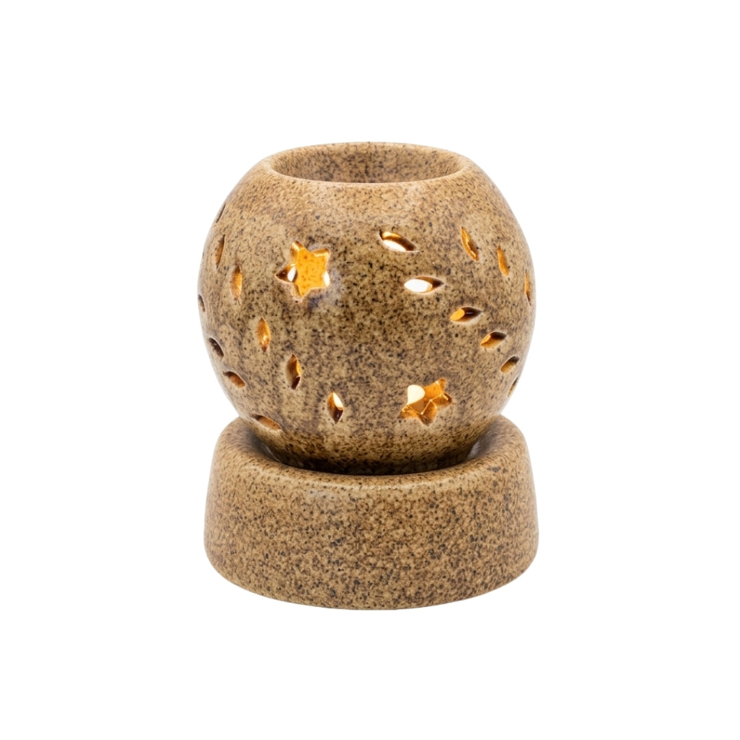 Electric Aroma Lamp with Star Pattern