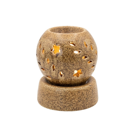 Electric Aroma Lamp with Star Pattern