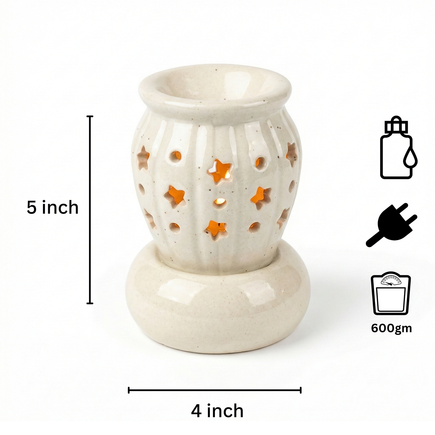 Premium Ceramic Electric Aroma Diffuser